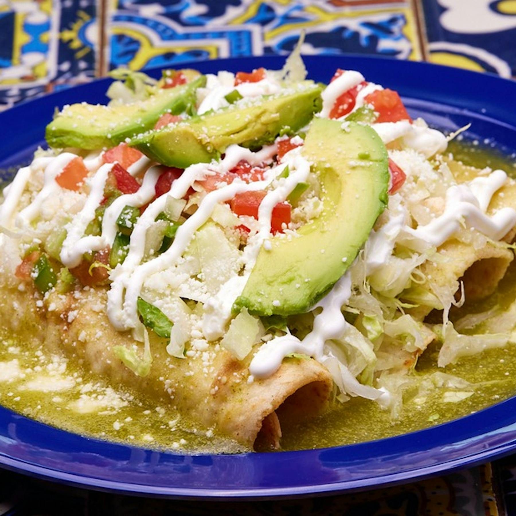 Enchiladas Mexicanas.