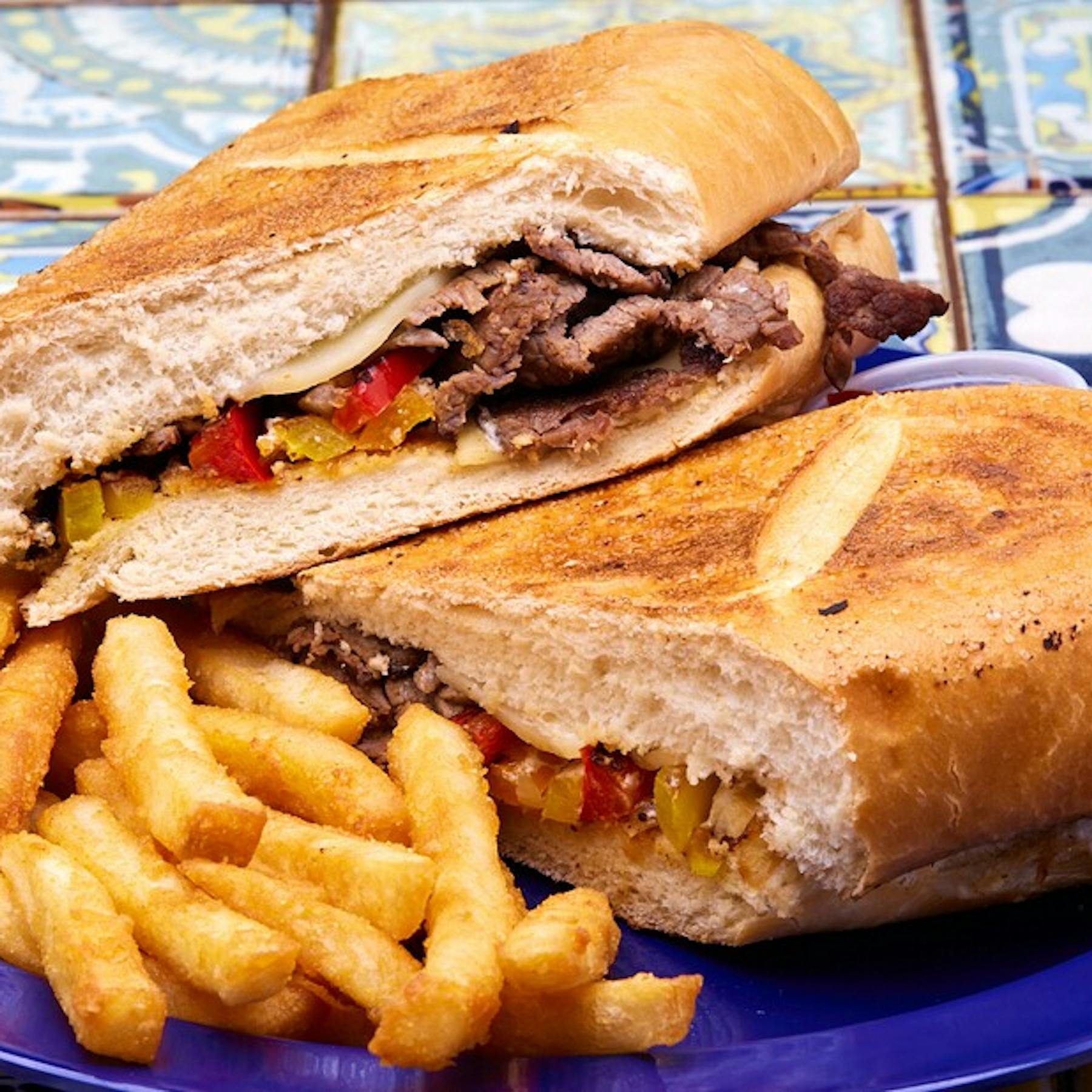 Steak Sandwich.