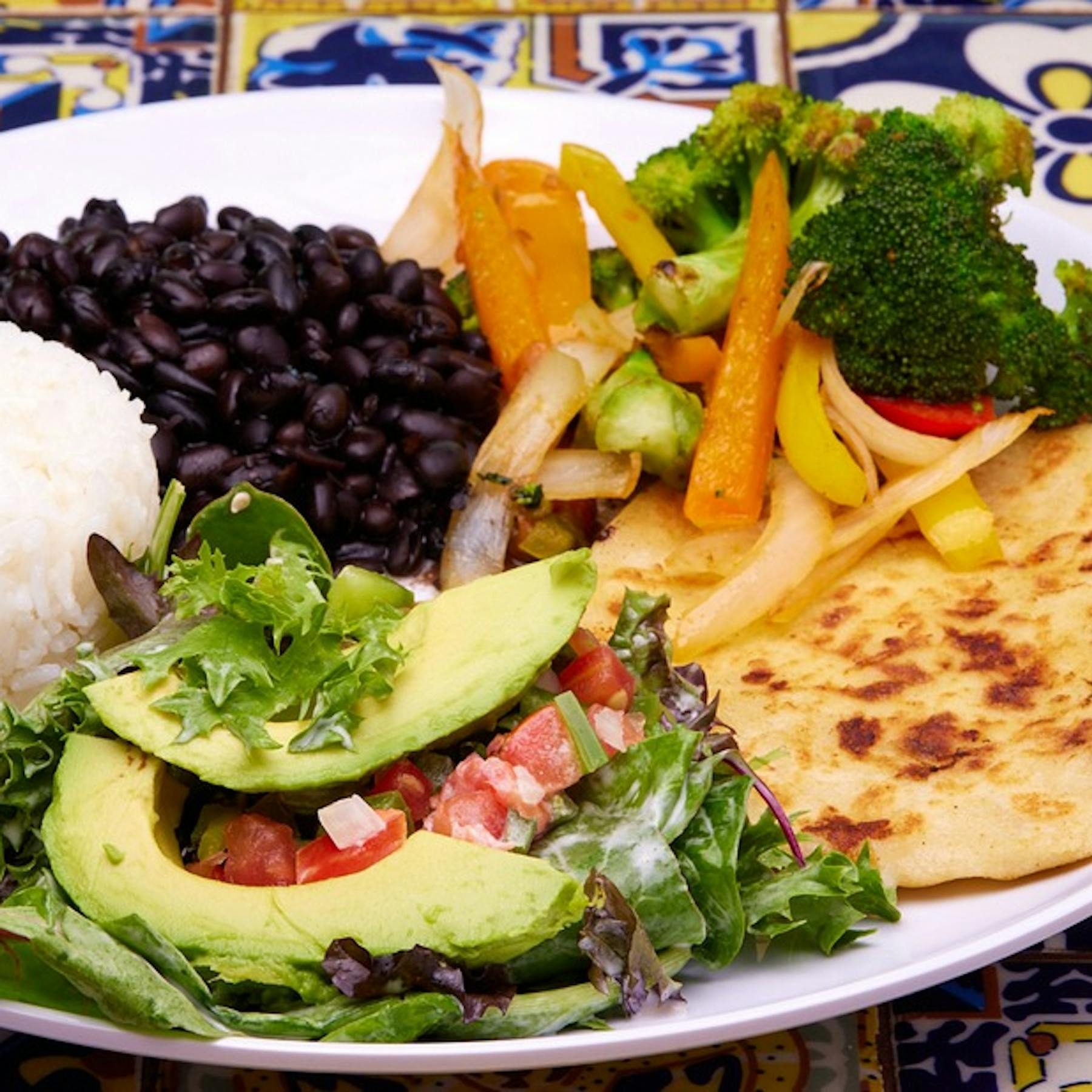Vegetarian Plate.