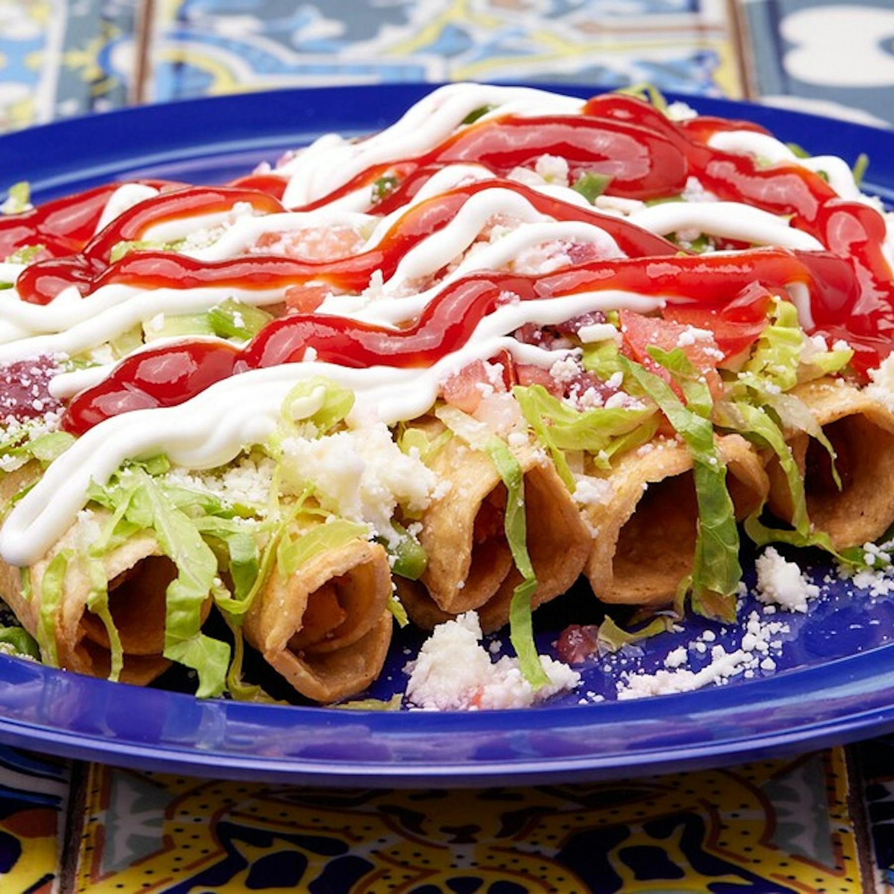 Tacos de Pollo.