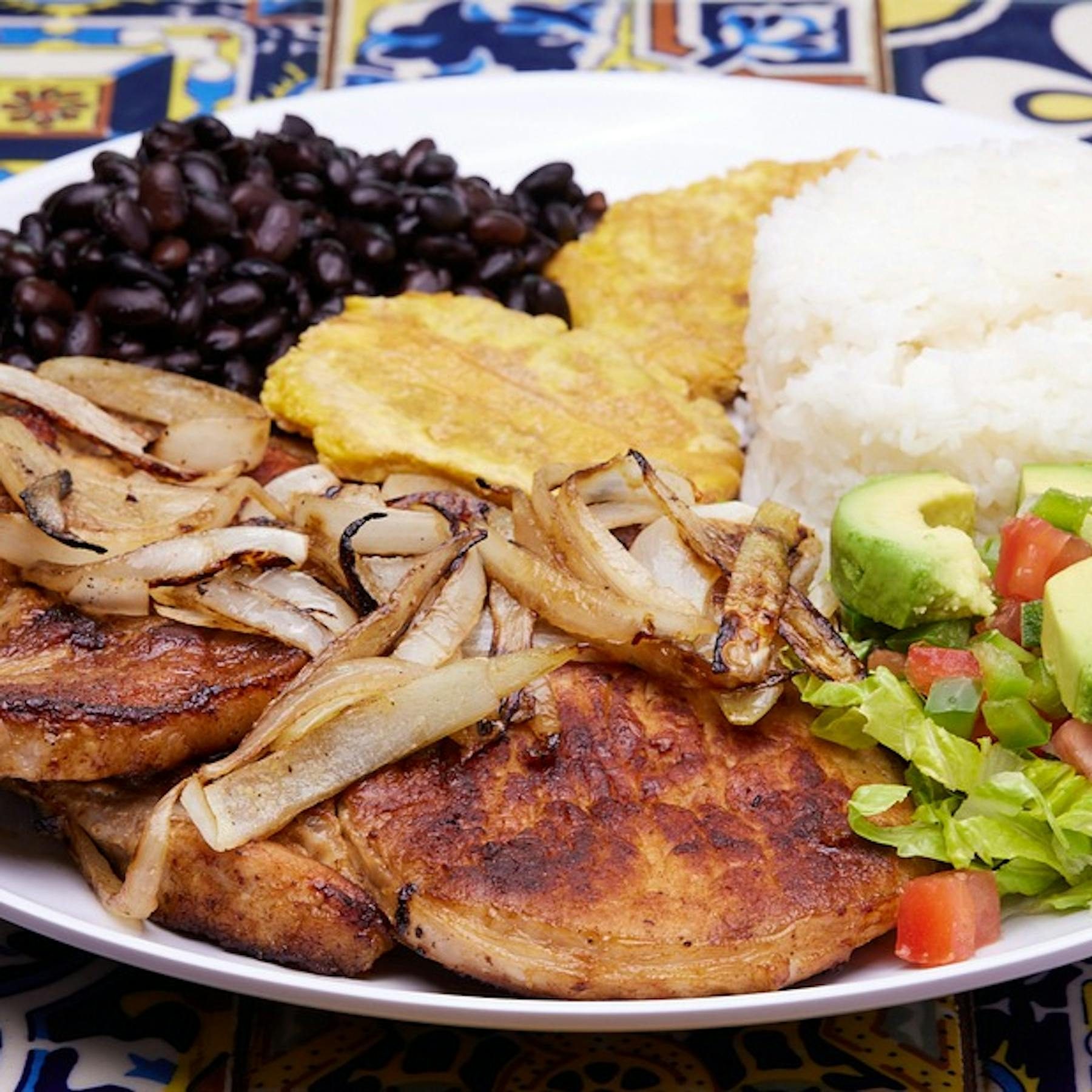 Grilled Pork Chop.