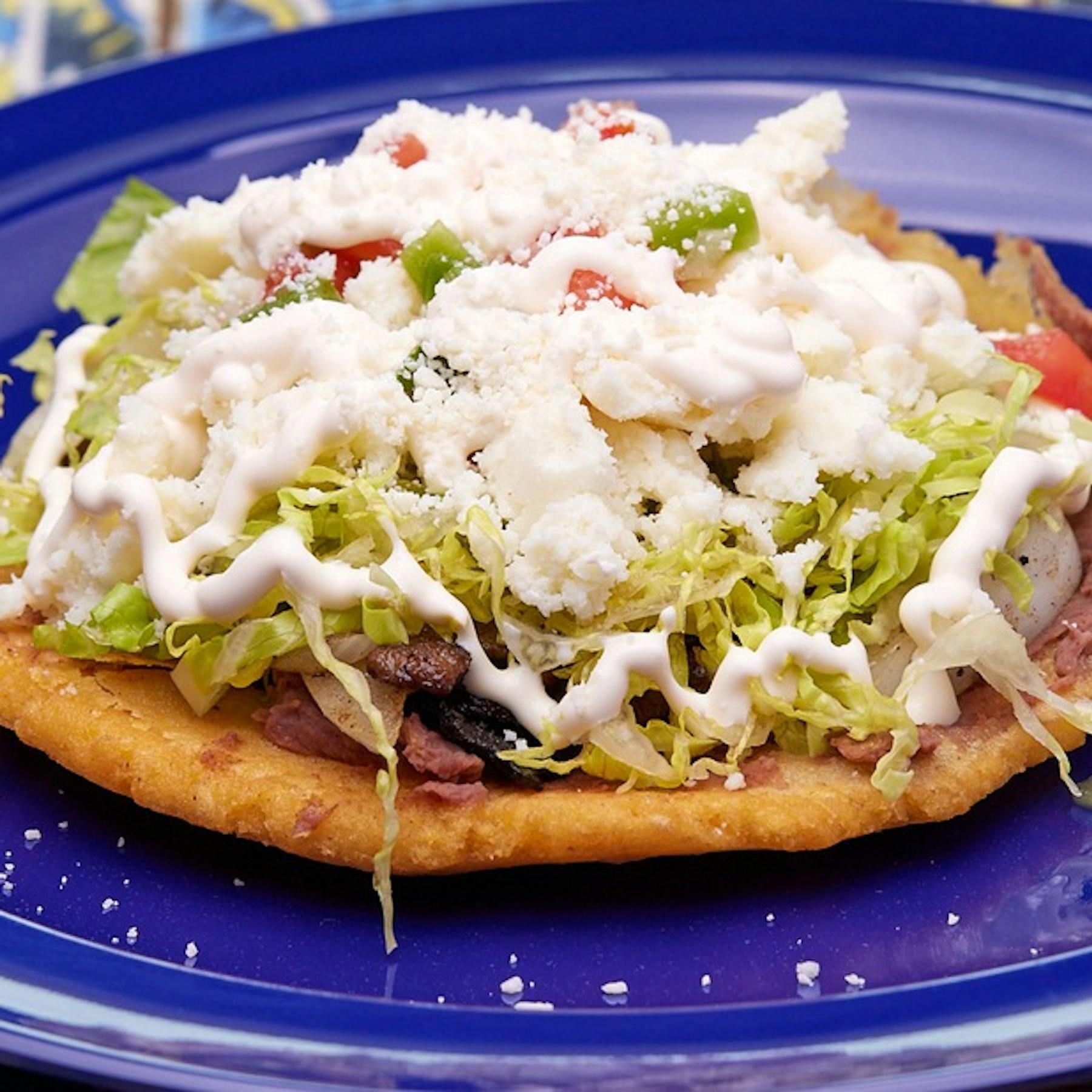 Tostadas Mexicanas.